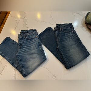 Like NEW‼️ American Eagle Outfitters Men's Blue Bootcut Jeans 28x28